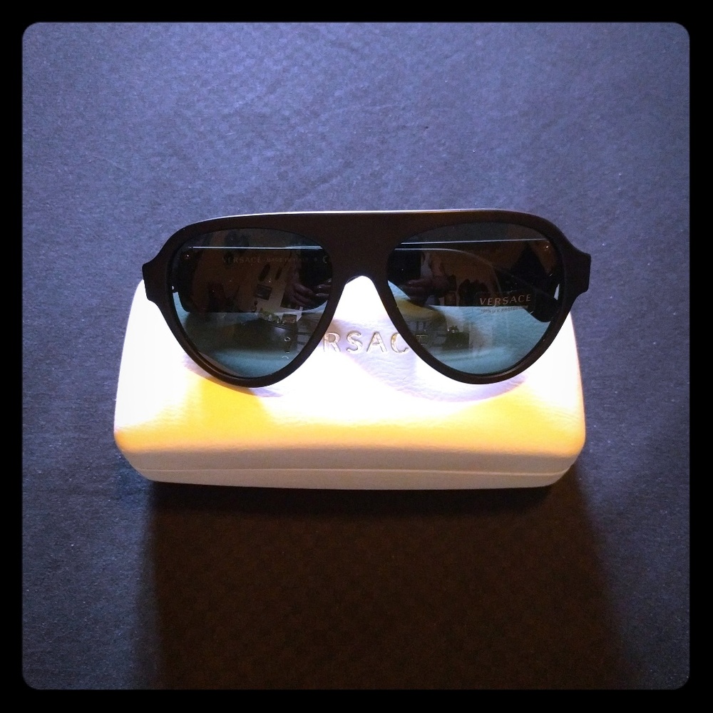 Authentic Versace Aviators Unisex Sunglasses